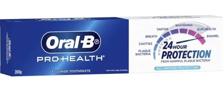 6 x ORAL-B Pro Health Fluoride Toothpaste, 200g. Buyers Note - Discount Fr