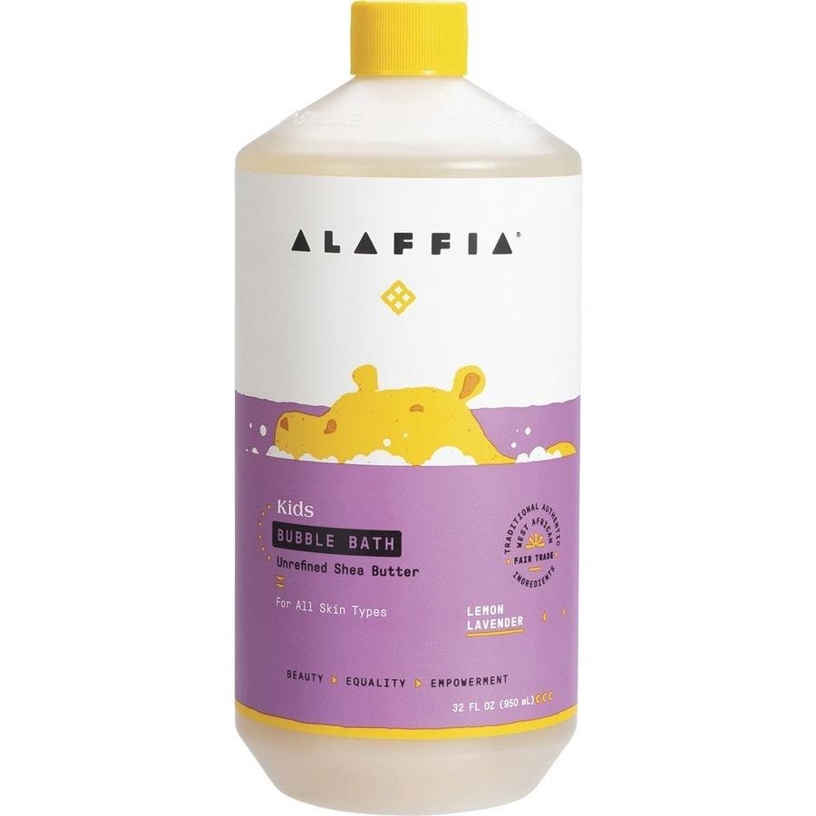 2 x ALAFFIA Bubble Bath For Babies/Kids, 946mL, Lemon Lavender. Buyers Not