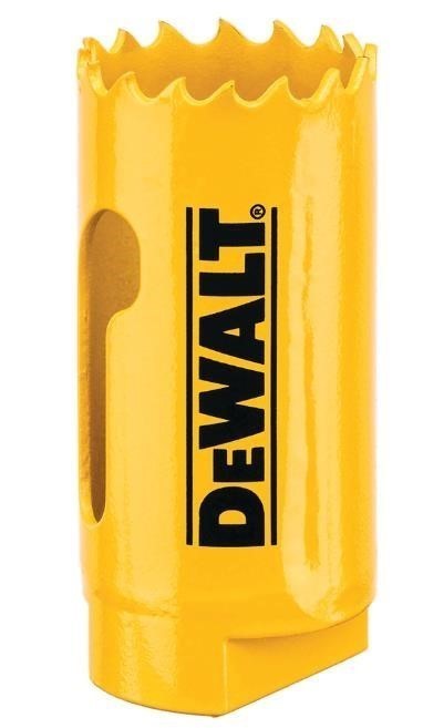 2 x DeWALT 27mm Bi-Metal Hole Saws, Model DAH180017.