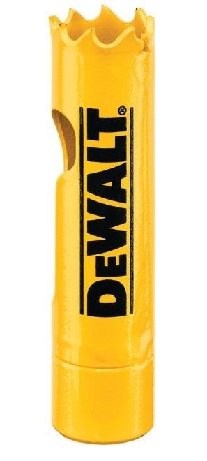 2 x DeWALT 16mm Bi-Metal Hole Saws, Model DAH180010.
