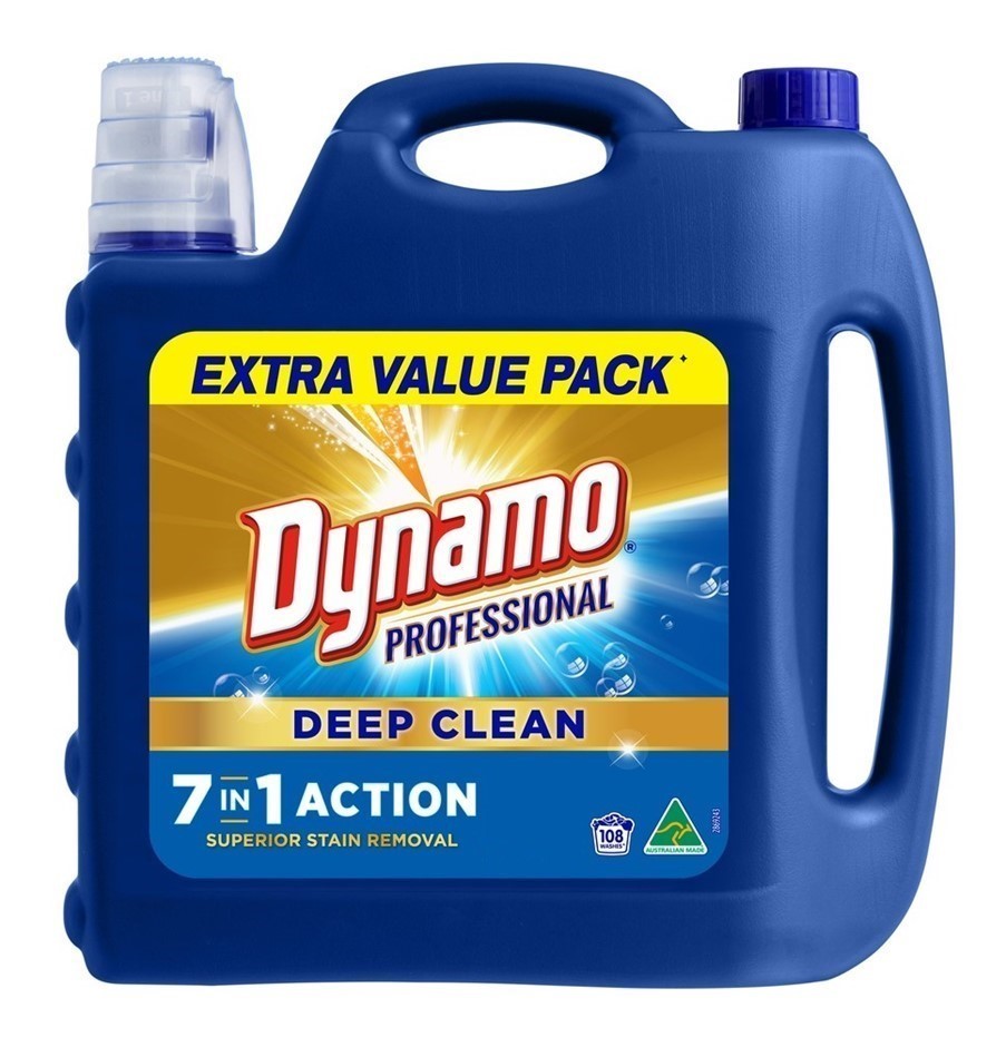 DYNAMO Professional Deep Clean 7-In-1 Action Liquid Laundry Detergent, 6L.
