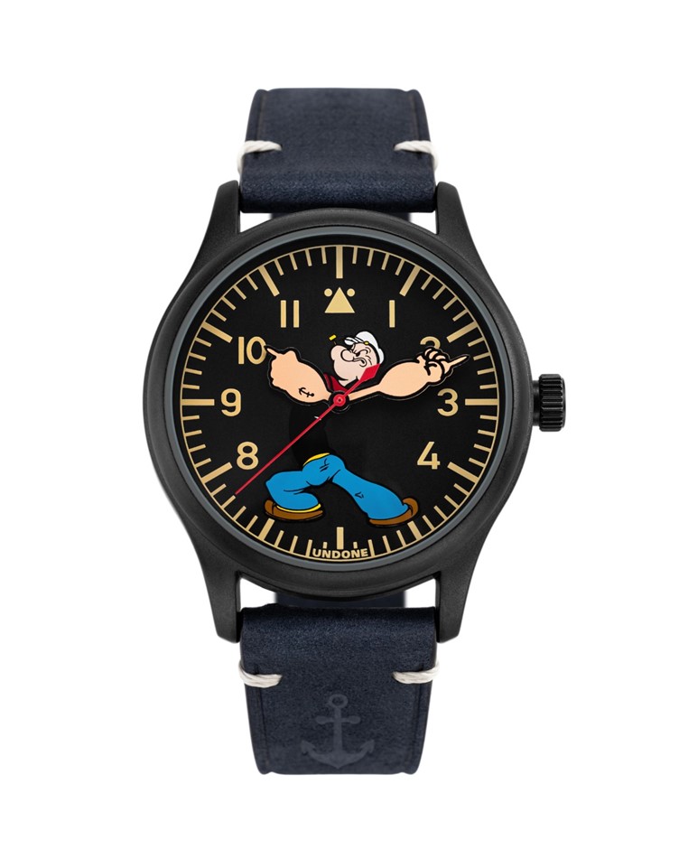 UNDONE X POPEYE 95th Anniversary Ltd Ed Boxset Only 95 made watch n clock