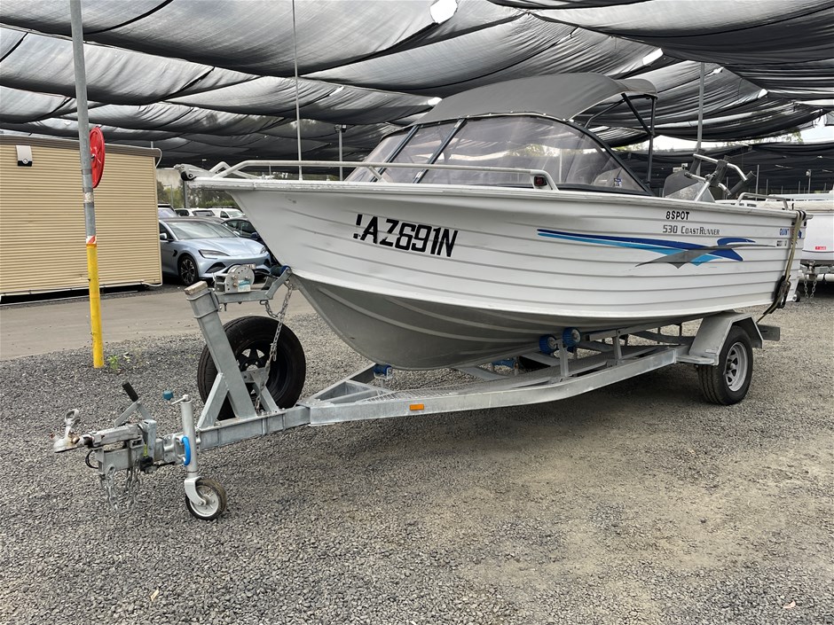 Quintrex 530 Coast Runner Power Boat