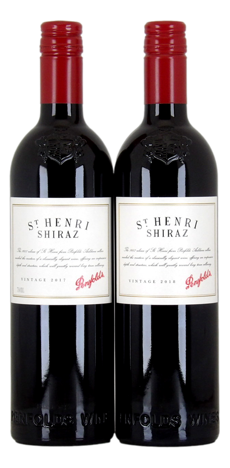 Penfolds St Henri Shiraz 2017/18 (2x 750mL), Barossa.