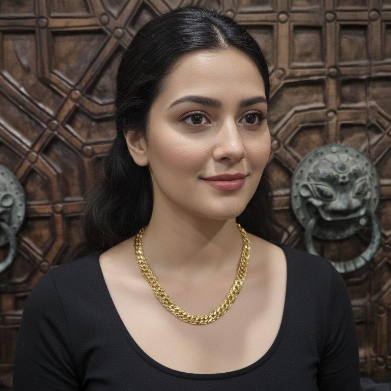 22KGoldFilled/Italy Stamped Solid Heavy Yellow Chain -54CM-8MM