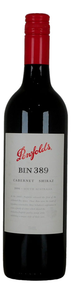 Penfolds Bin 389 Cabernet Shiraz 2006 (1x 750mL) SA.
