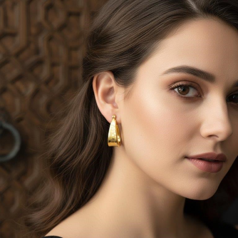 18KGold-filled/Italy Stamped Yellow Gold Filled Earring