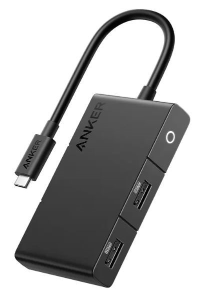 ANKER 332 USB-C Hub (5-in-1) with 4K HDMI Display, 5Gbps USB-C Data Port an