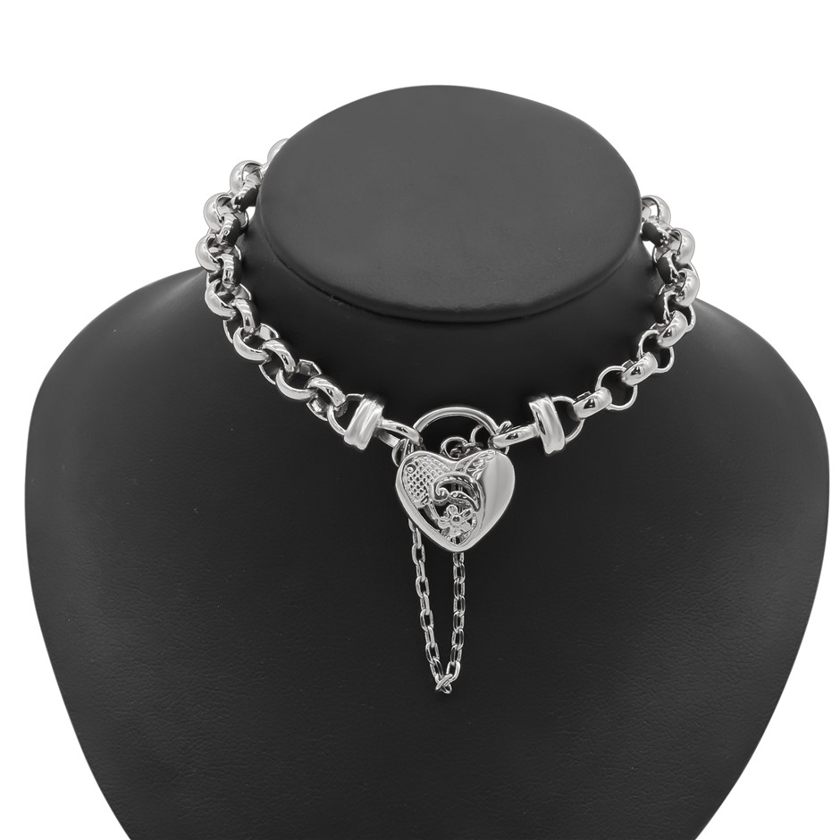 925 Sterling Silver Plated 7.5" Belcher Bracelet Feat. Vegas Locket - DEMO