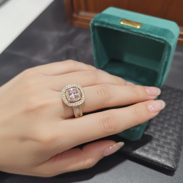 18KGF/Italy Solid Yellow Gold Filled Ring -(stamped)-Warranty Quality-8US