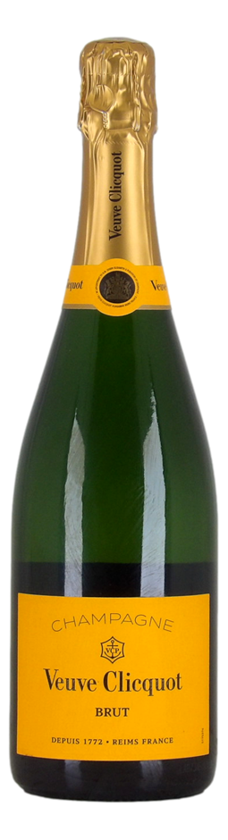 Veuve Clicquot Brut Champagne (1x 750mL), France.