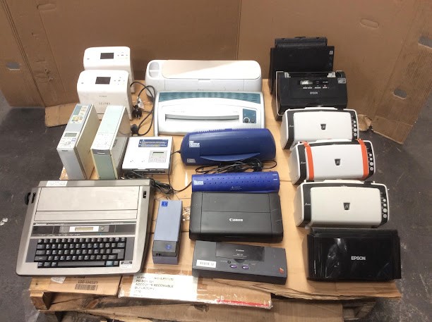 Epson GT-S85/Fujitsu fi-6140Z Document Scanner&Canon BJC-50 Printer&Panason