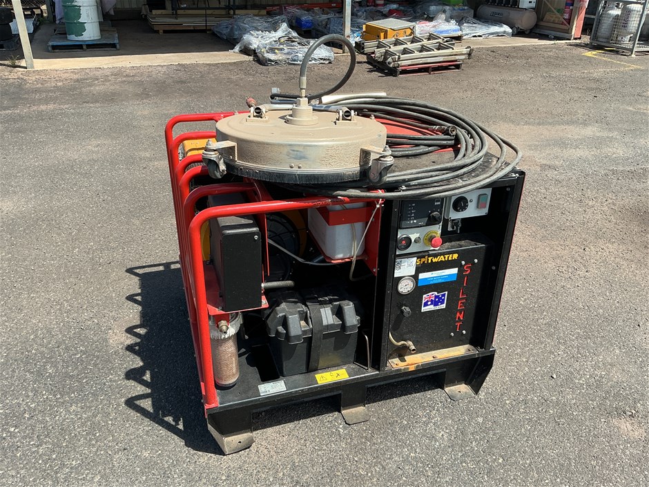 <p>2020 Spitwater Silent Diesel Hot/Cold Pressure Washer</p>