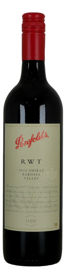 Penfolds RWT Shiraz 2012 Bottle No CL231 (1x 750mL), Barossa Valley, SA.