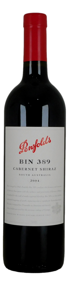 Penfolds Bin 389 Cabernet Shiraz 2004 (1x 750mL), SA.