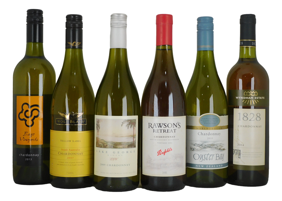 Pack of Assorted Chardonnay (6x 750mL)