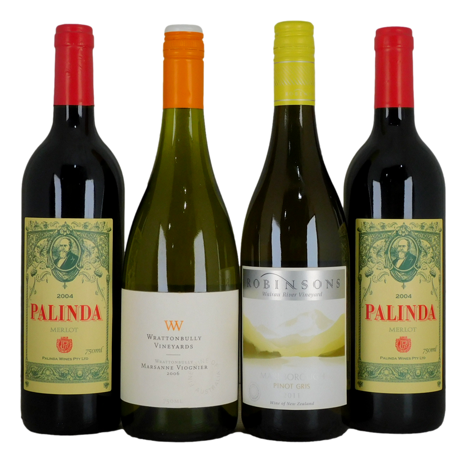 Pack of Assorted Wine (4x 750mL)