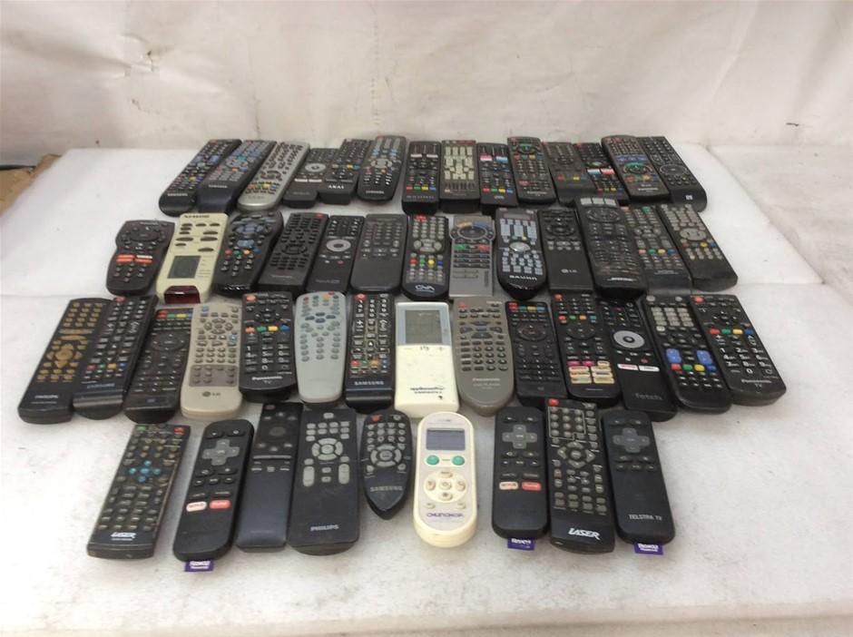 Mix Brand Mix Model Remote Control (Lot of 50)