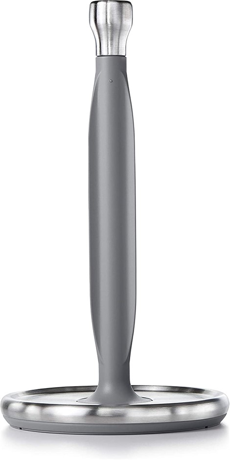 OXO Good Grips Steady Paper Towel Holder, Stanless Steel, Surface Mount. NB