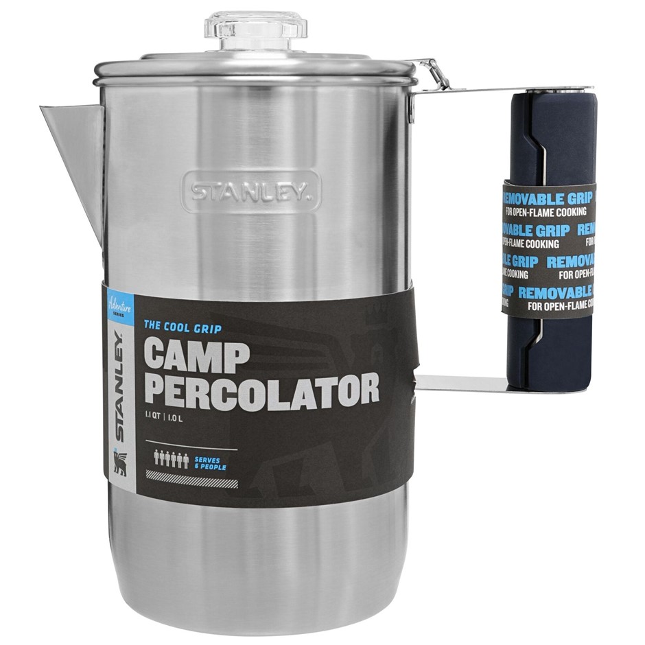 STANLEY Adventure Cool Grip Camp Percolator, 1L