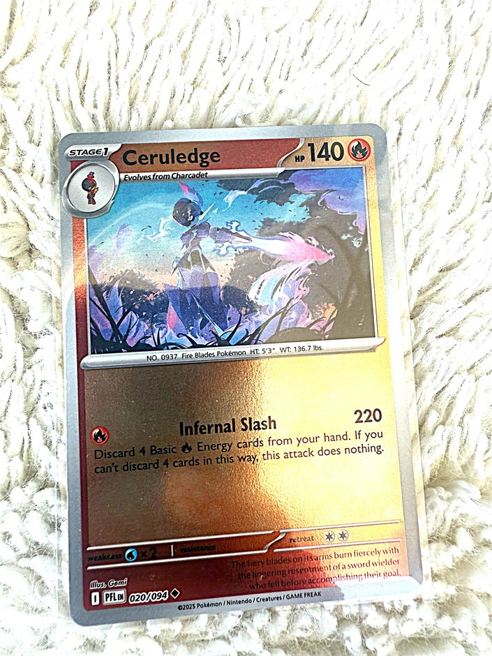 Ceruledge 020/094 Reverse Holo ENG