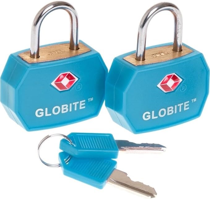 Globite TSA Luggage Locks 2pk, Blue