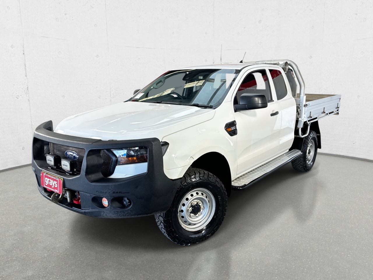 Ex-Gov 2021 Ford Ranger XL 4X4 PX III Turbo Diesel Automatic Cab Chassis