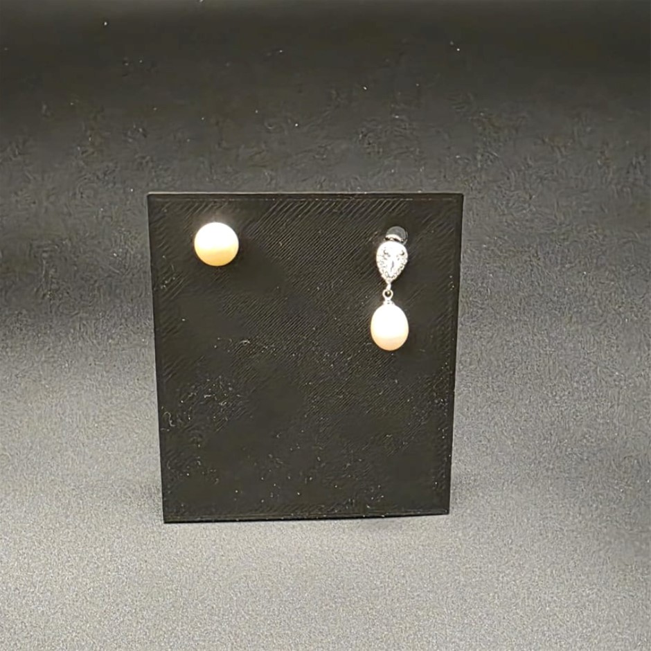 Designer Mismatched Earrings as pictured & described