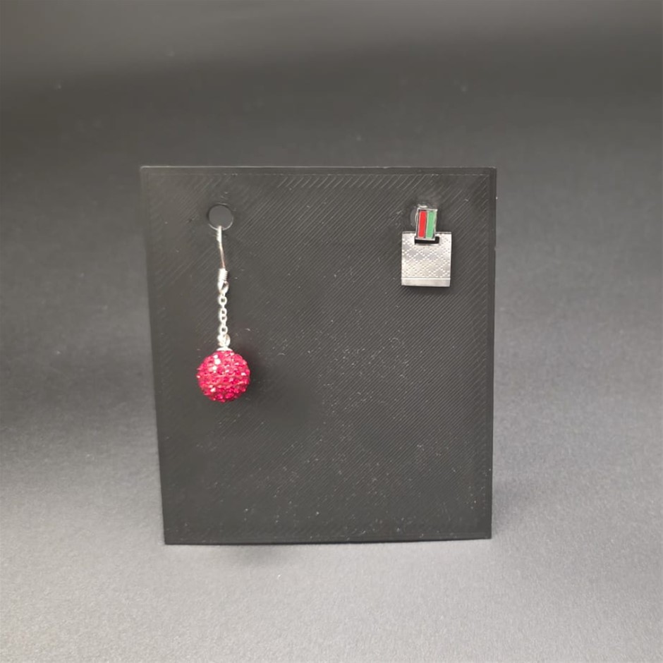 Designer Mismatched Earrings as pictured & described