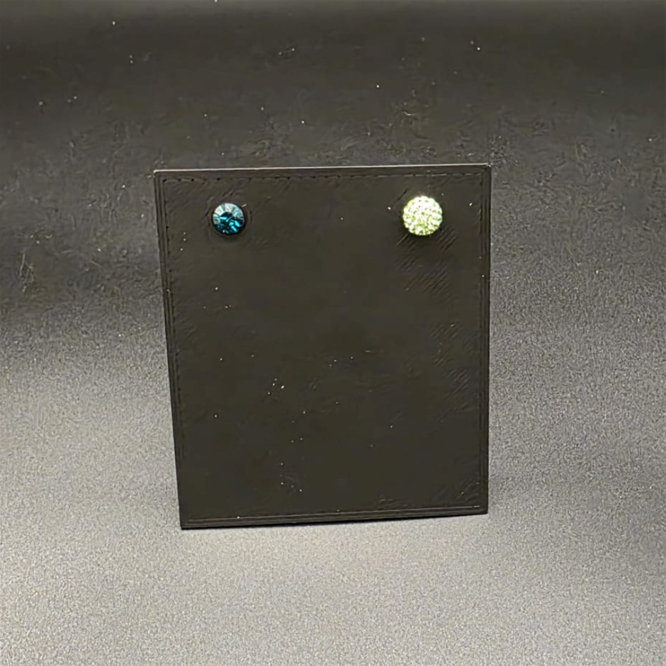 Designer Mismatched Earrings as pictured & described