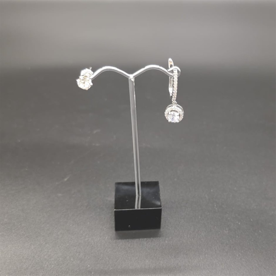 Designer Mismatched Earrings as pictured & described