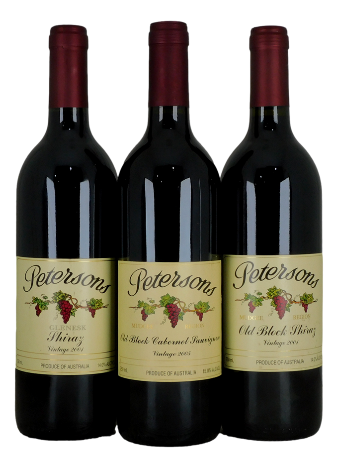 Peterson Mixed Red Wine Pack (3x 750mL), SA