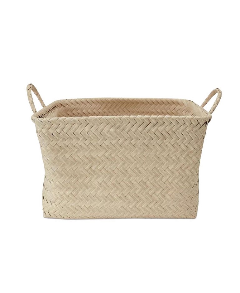 Weave Design Rectangle Storage Basket