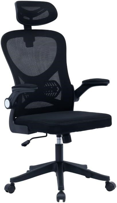 OWEN Mesh Office Chair with Tilt Function, Black, OVOWENOFCBA.
