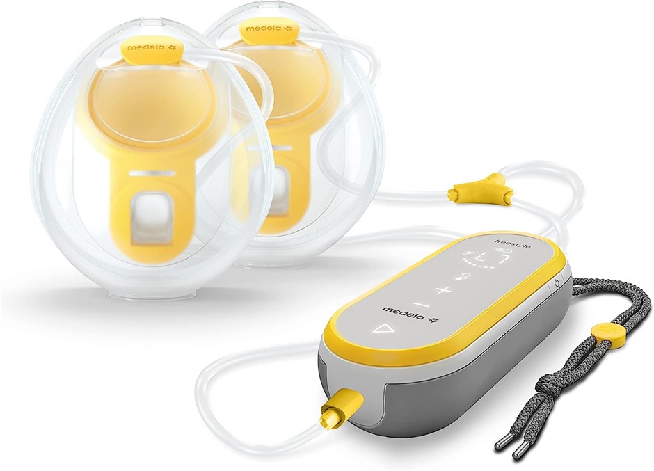 MEDELA Freestyle Hands-Free Double Electric Breast Pump. NB: Slightly Damag