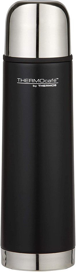 THERMOCAFE Vacuum Insulated Slimline Flash, 500ml, Matte Black.