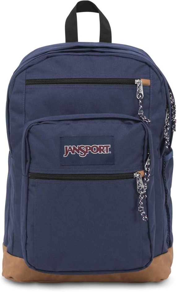JANSPORT Cool Student 15-inch Laptop Backpack, Navy