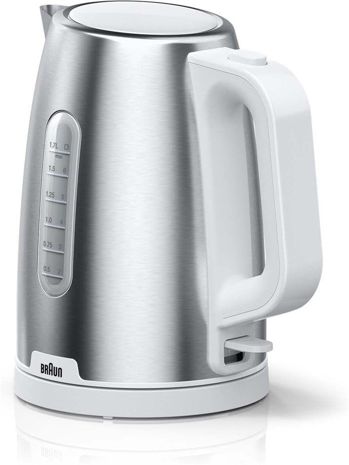 BRAUN PurShine WK1500WH, Electric Kettle, Auto Shut-Off Function, 1.7L Capa