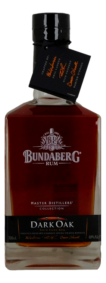 Bundaberg Rum Dark Oak 2012 (3x 700mL), QLD.