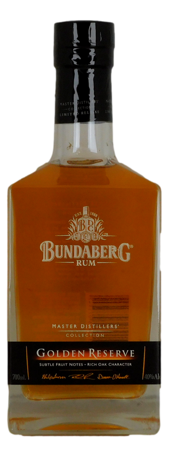 Bundaberg Rum MDC 3 (Golden Reserve) (2x 700mL), QLD.