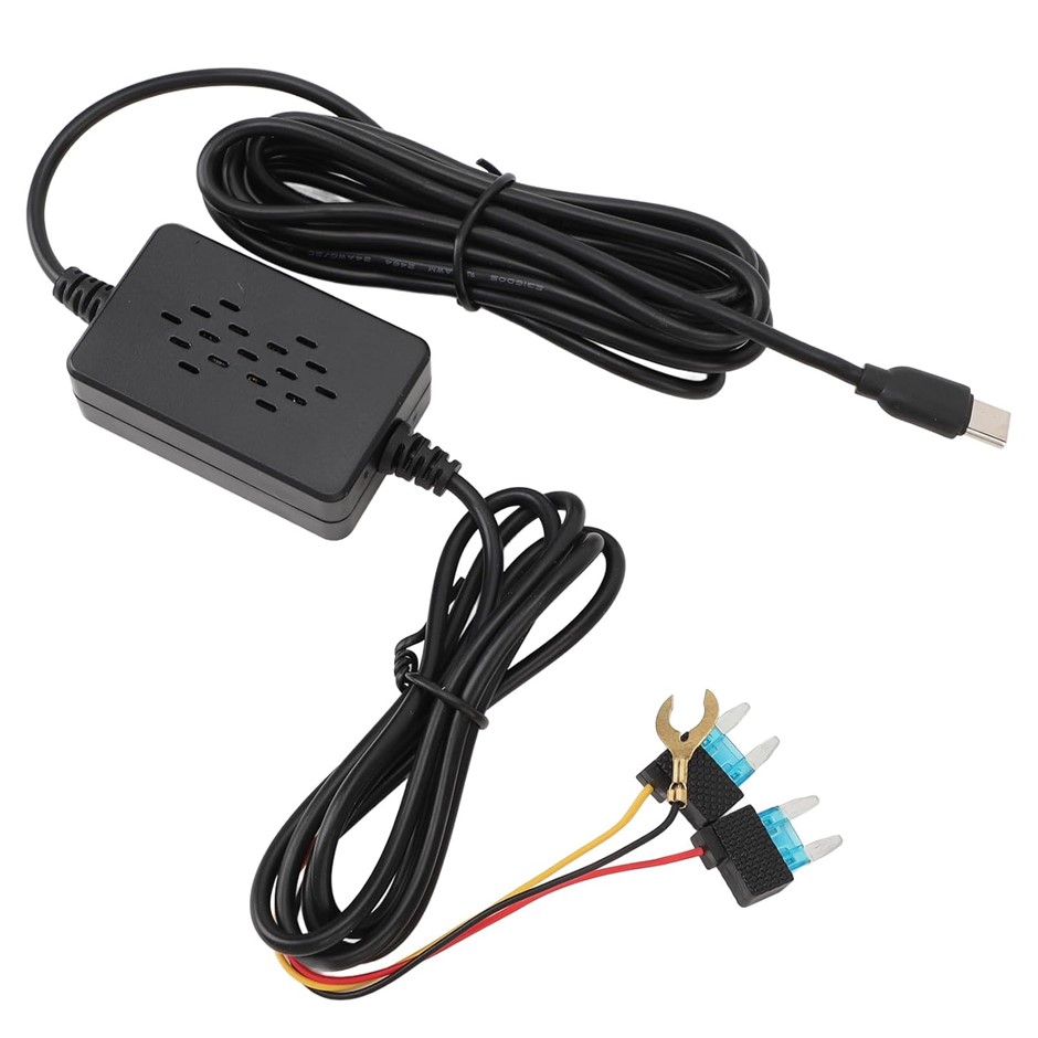 3 x Type C Dash Cam Hardwire Kits 12V-28V to 5V Dash Camera Power Cord USB