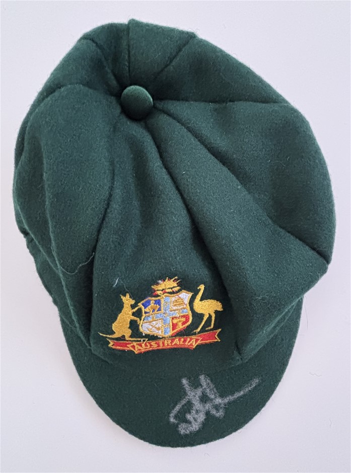 ALEX CAREY SIGNED CRICKET TEST CAP