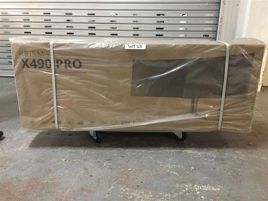 Prism+ X490 Pro 49" Ultrawide Curved Screen Gaming Monitor