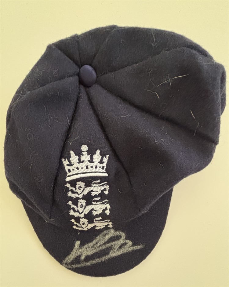 BEN STOKES SIGNED CRICKET TEST CAP