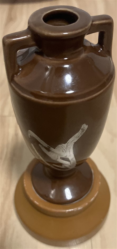 DAVID GOWER SIGNED ASHES URN