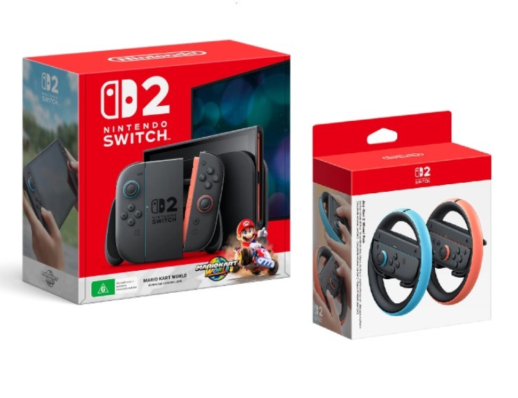 NINTENDO Switch 2 And Mario Kart World Bundle.