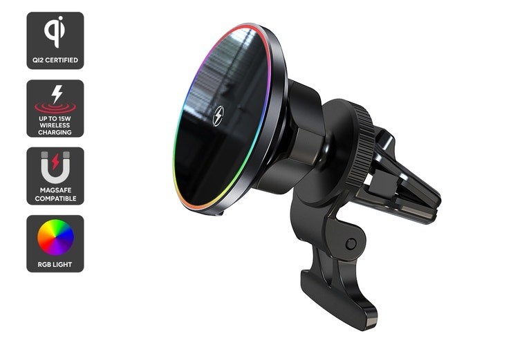 Kogan Qi2 15W MagSafe Compatible Wireless Car Charger