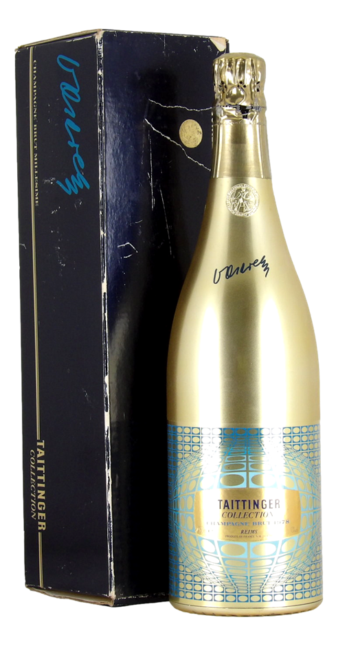 Taittinger Victor Vasarelly Brut 1978 (1x 750mL), Champagne