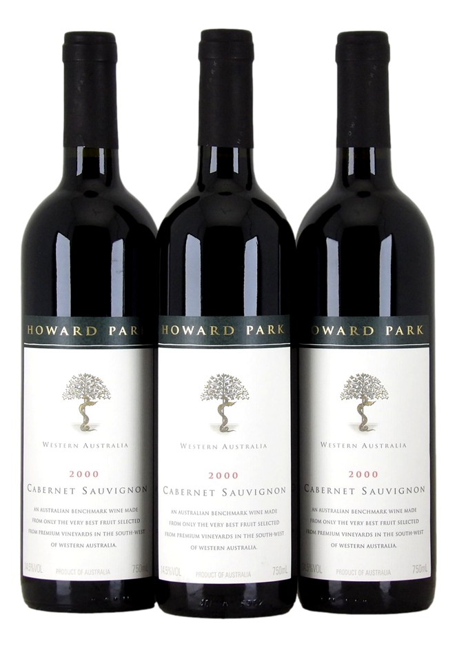 Howard Park Cabernet Sauvignon 2000 (3x 750mL), WA.