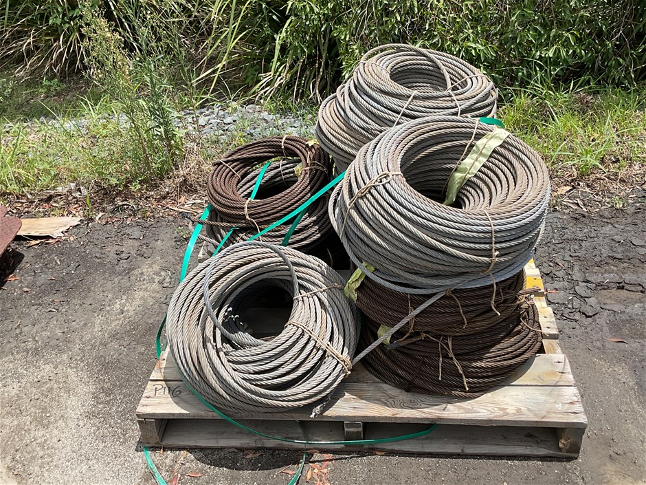 Qty Rolls Of Wire Rope 1/2 Inch X 1 Pallet